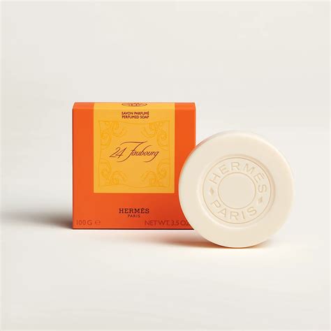 hermes soap dish|24 faubourg Hermes gift set.